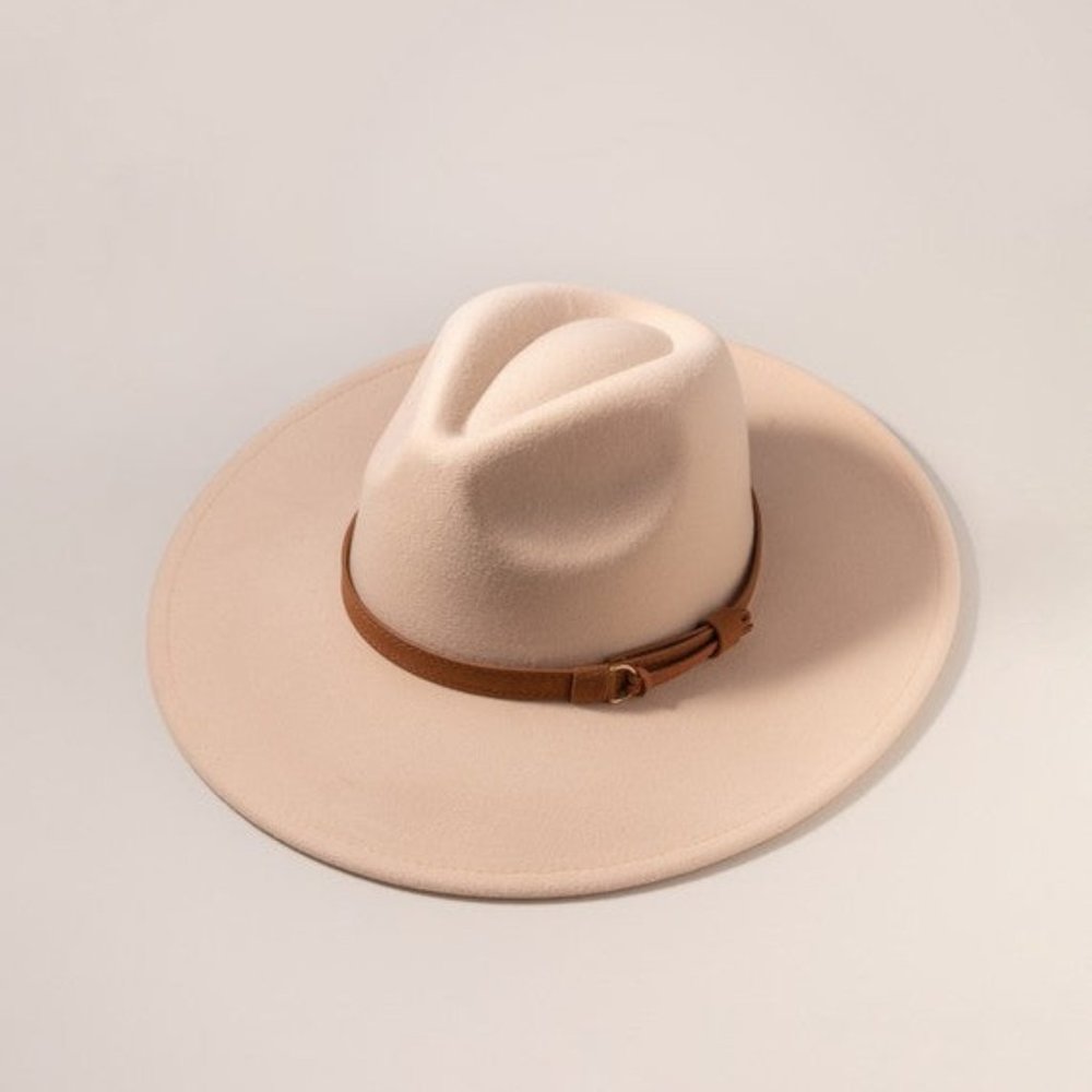 Big Brim Hat - Cream